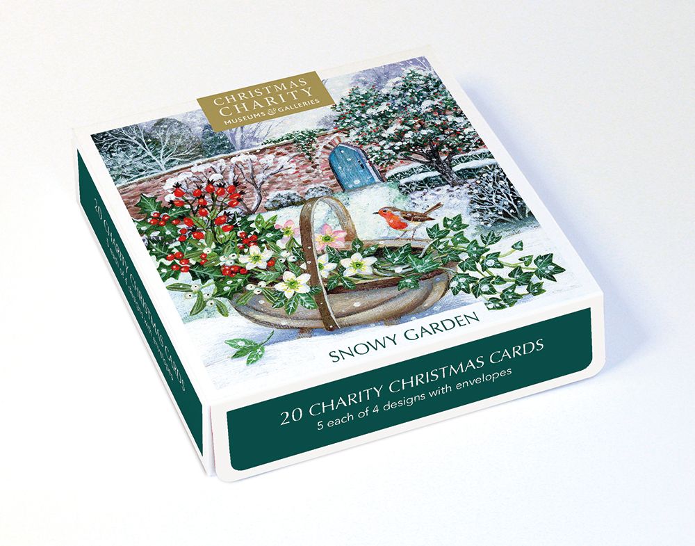 Lucy Grossmith Snowy Garden Christmas Card Pack