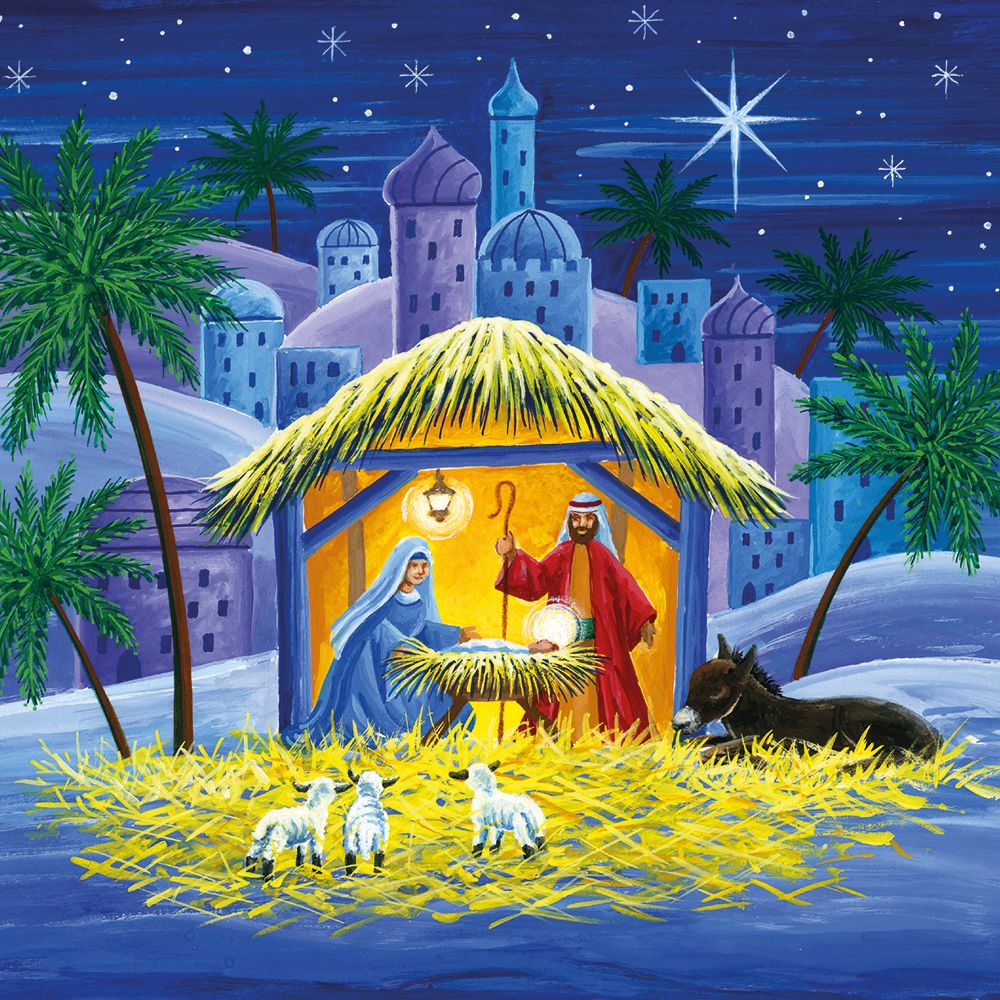 Stephen Hiatt Nativity Christmas Card Pack