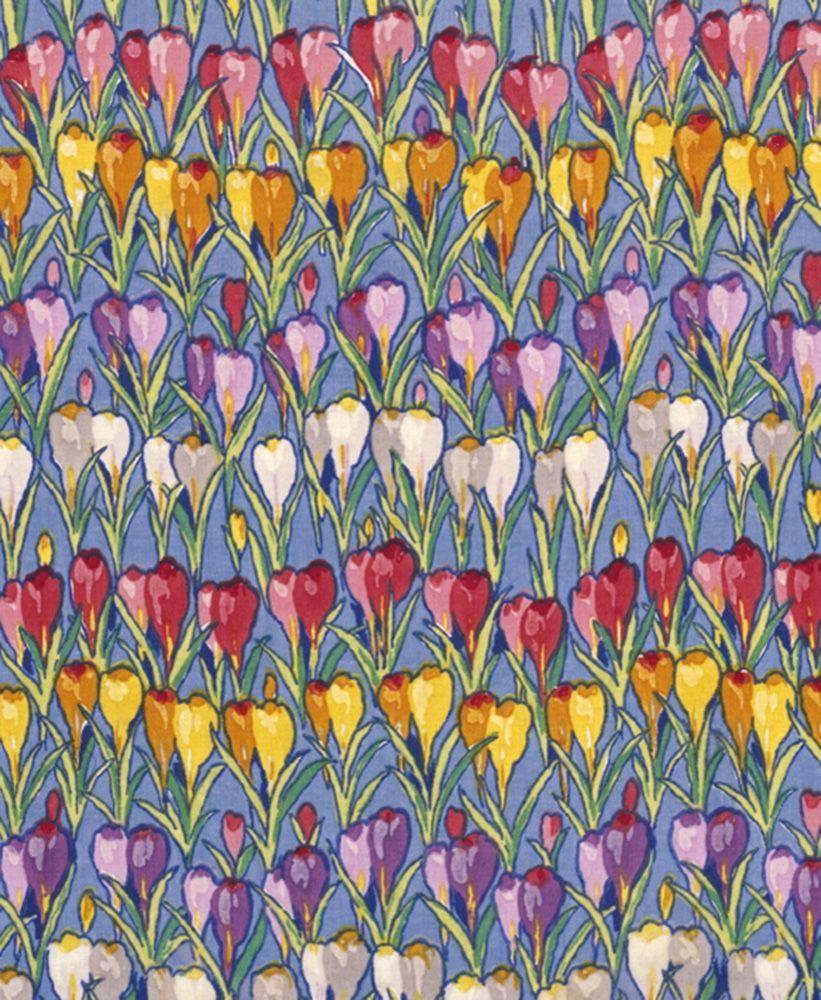 Arthur Sanderson & Sons Rows of Crocuses Art Card