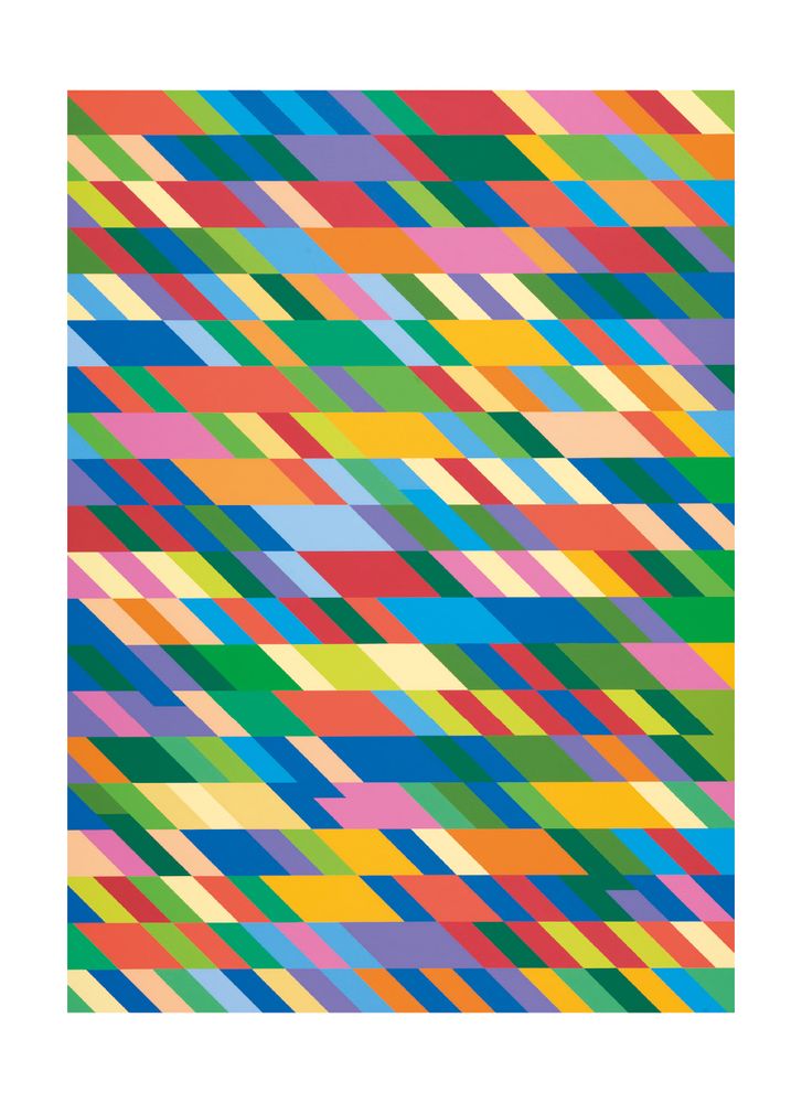 Bridget Riley Nataraja Art Card