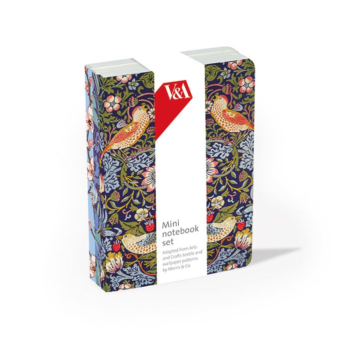 Morris & Co. Arts and Crafts Set Mini Notebook Set of 3
