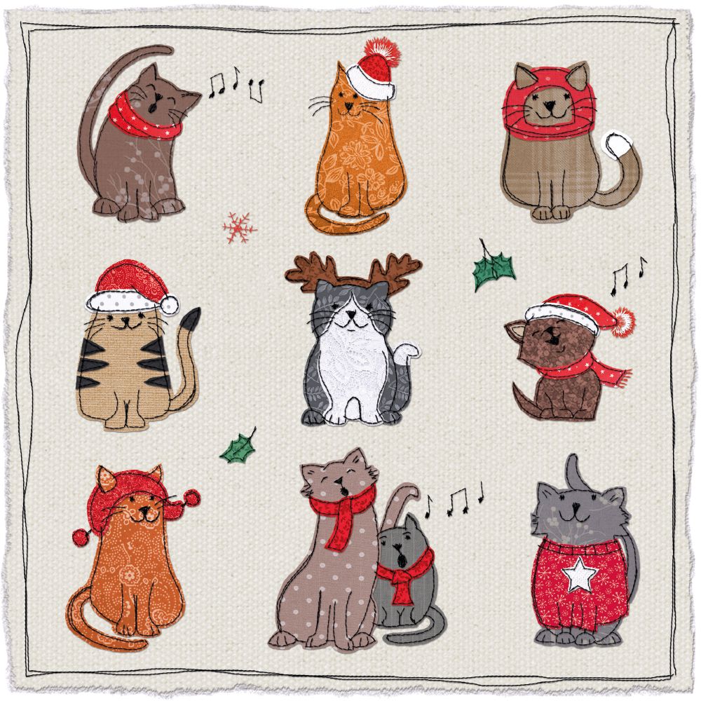 Mikki Butterley We Wish You a Meowy Christmas! Card Pack