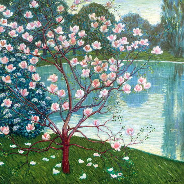 Wilhelm List Magnolia Art Card
