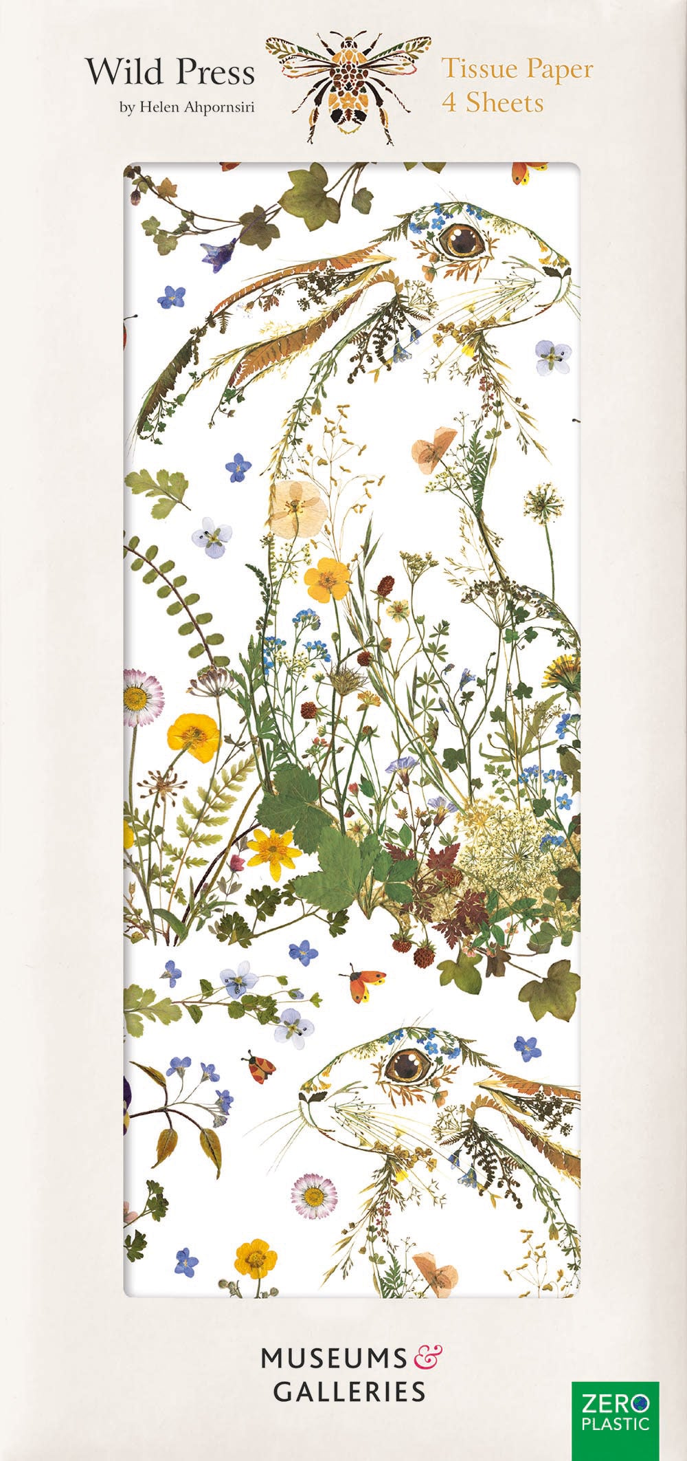 Helen Ahpornsiri Wildflower Hare Tissue Paper