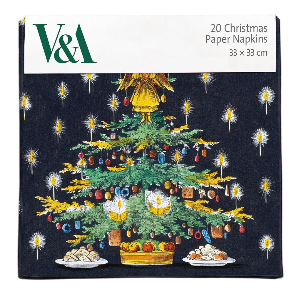 Leonhard Diefenbach Christmas Tree Christmas Paper Napkins