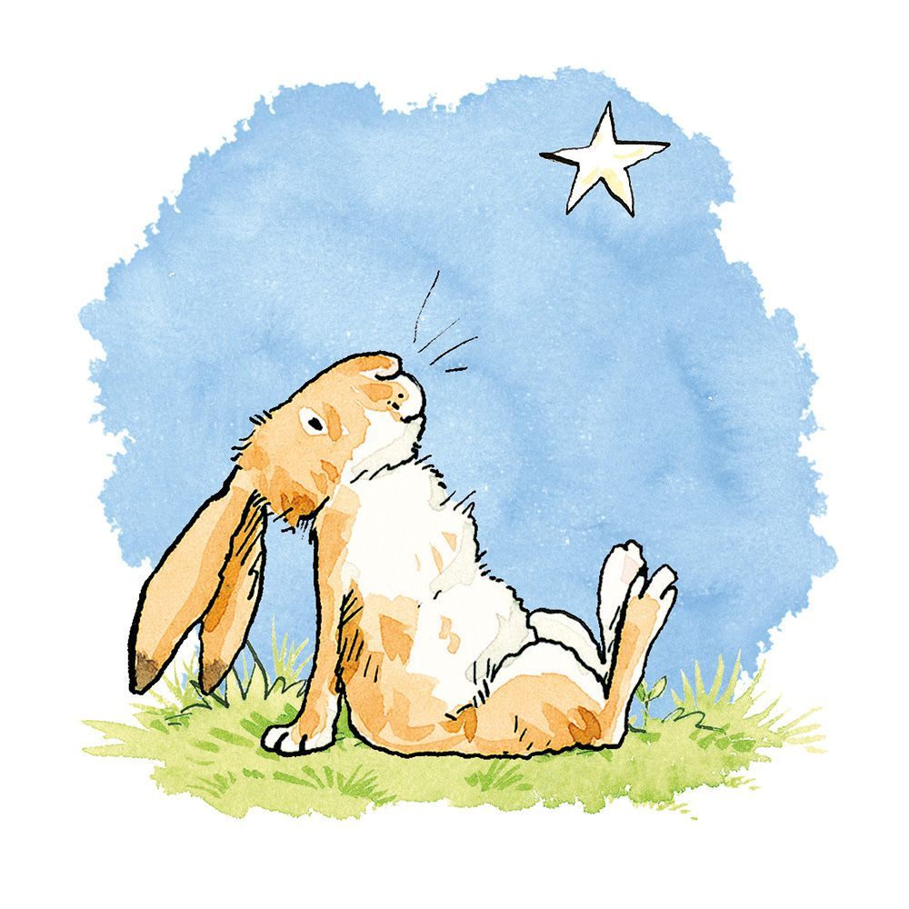 Anita Jeram Wishing upon a Star Art Card