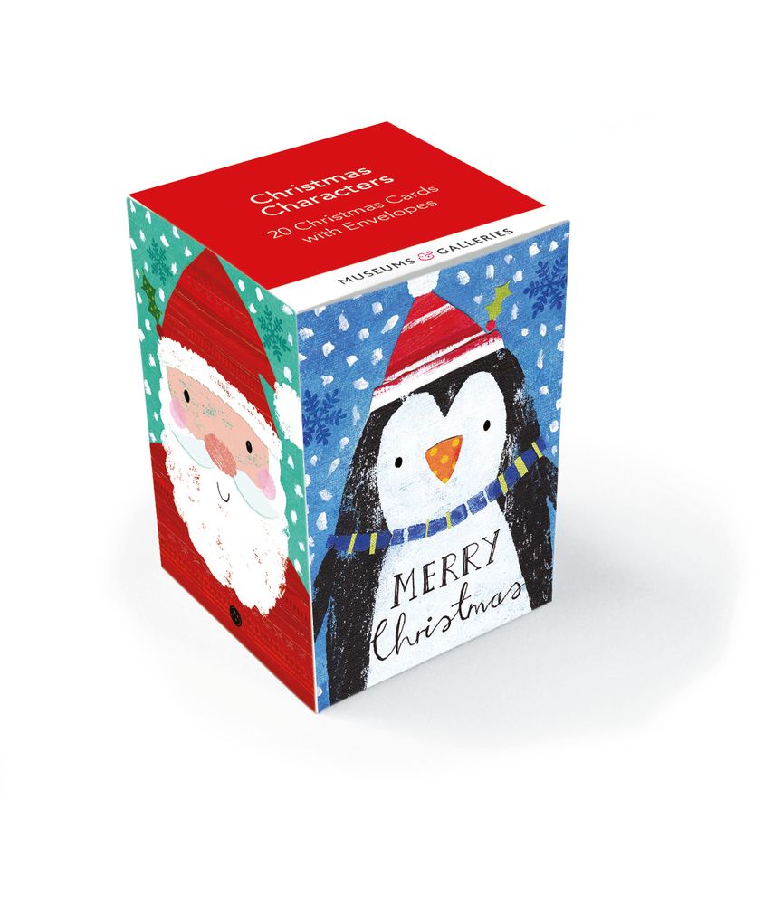 Jo Cave Christmas Characters Mini Card Cube