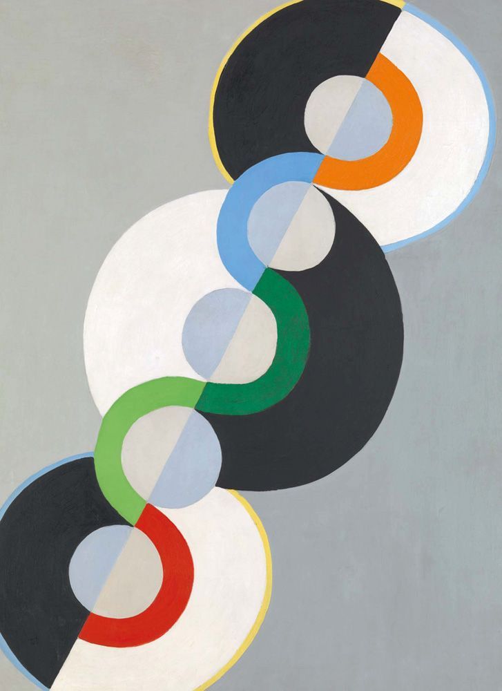 Robert Delaunay Endless Rhythm Art Card