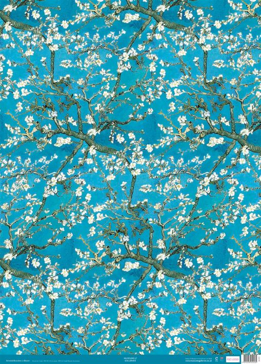 Vincent van Gogh Almond Branches in Bloom Gift Wrap