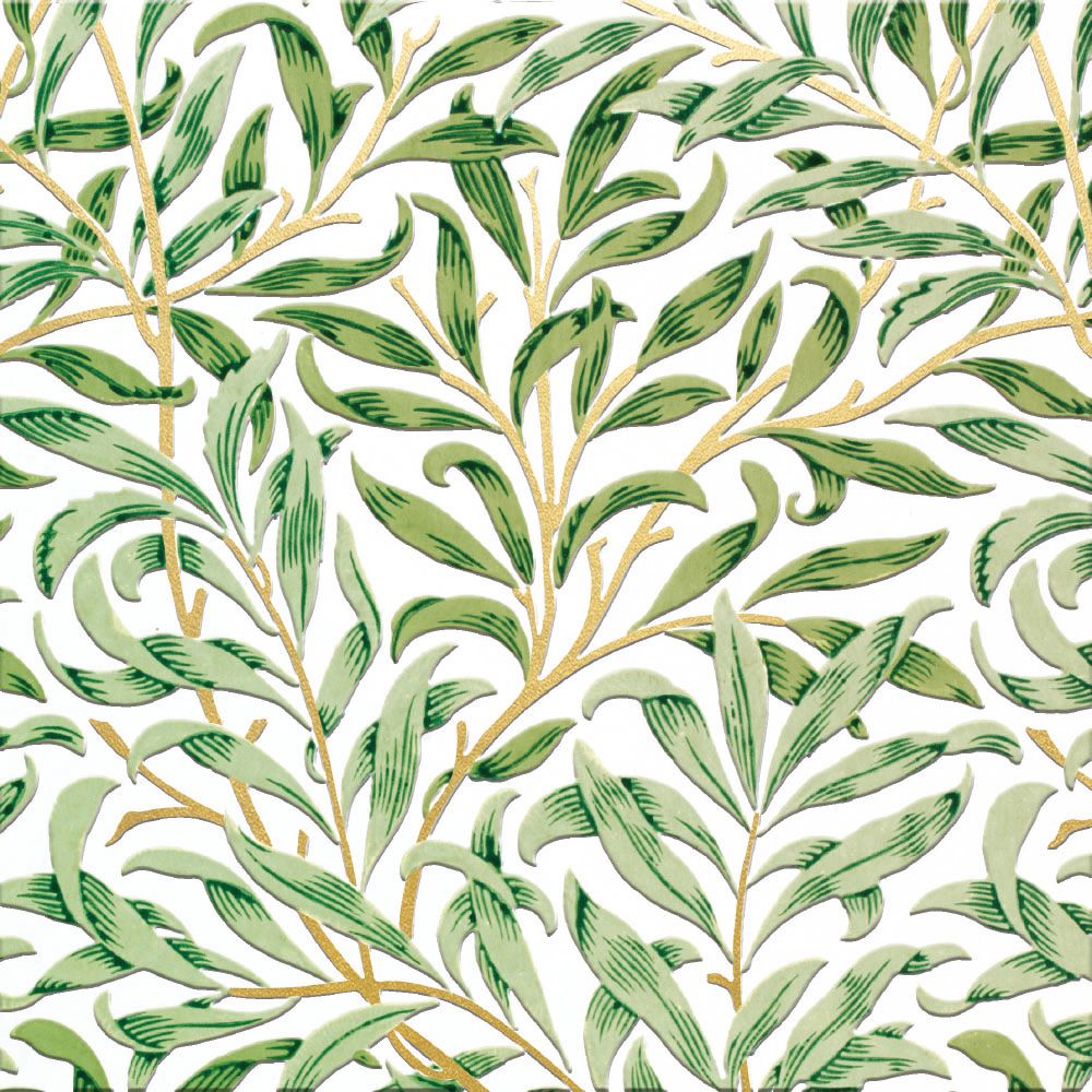 William Morris Willow Bough Wallpaper Art Card