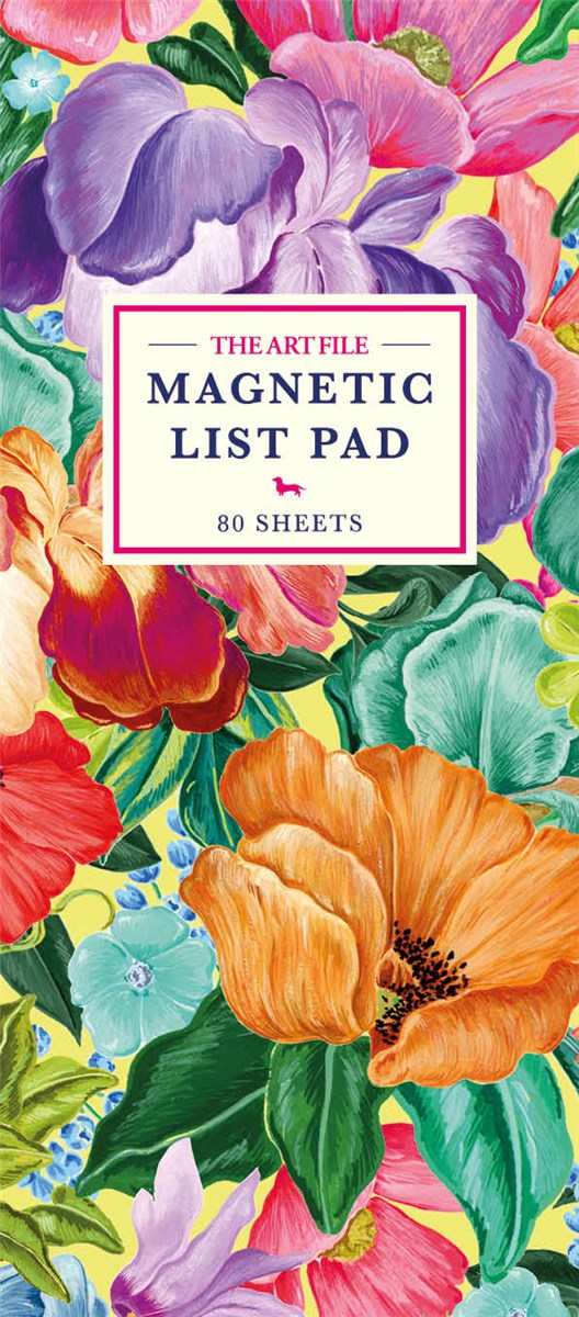 Floral Magnetic List Pad