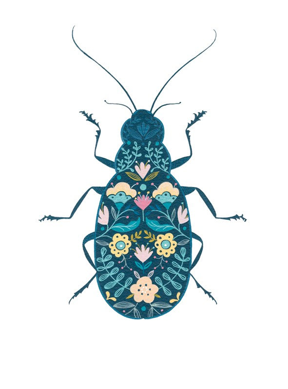 Beetle Pollen Card