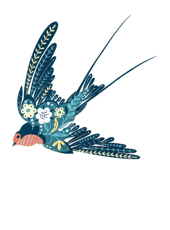 Blue Bird Pollen Card