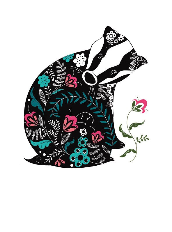 Badger Pollen Card
