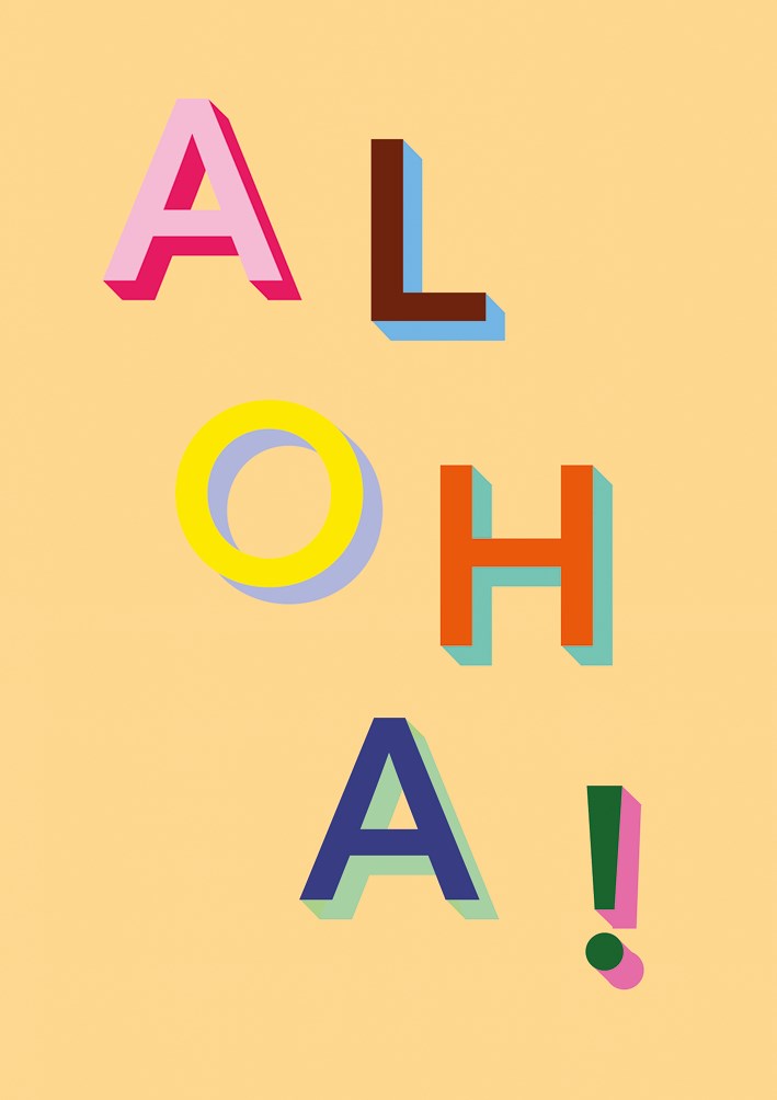 Aloha! Pavilion Card