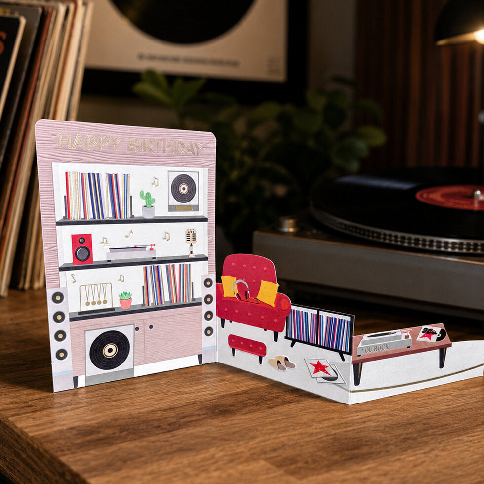 Taking Shape Reveal Record Collection 3D Reveal Card by Heyyy
