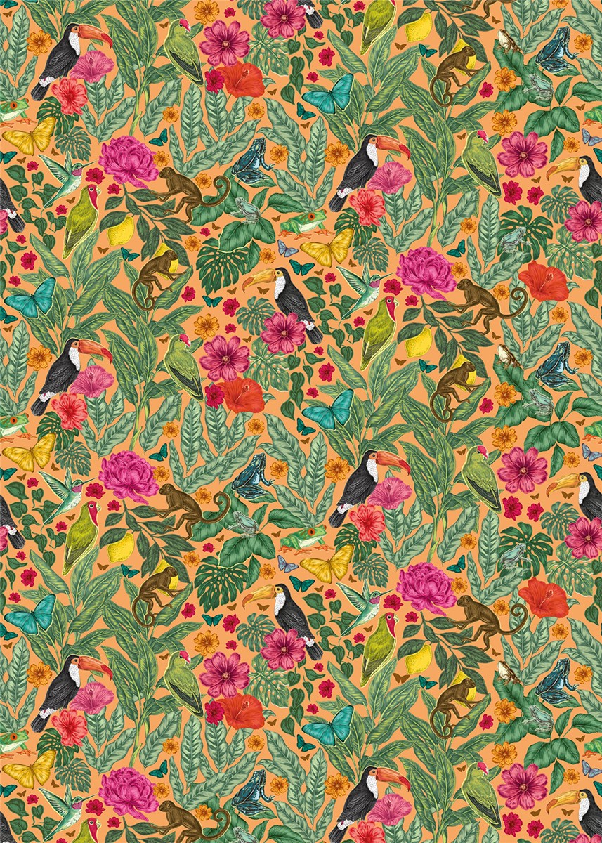 Tropical Nature Roll Wrap