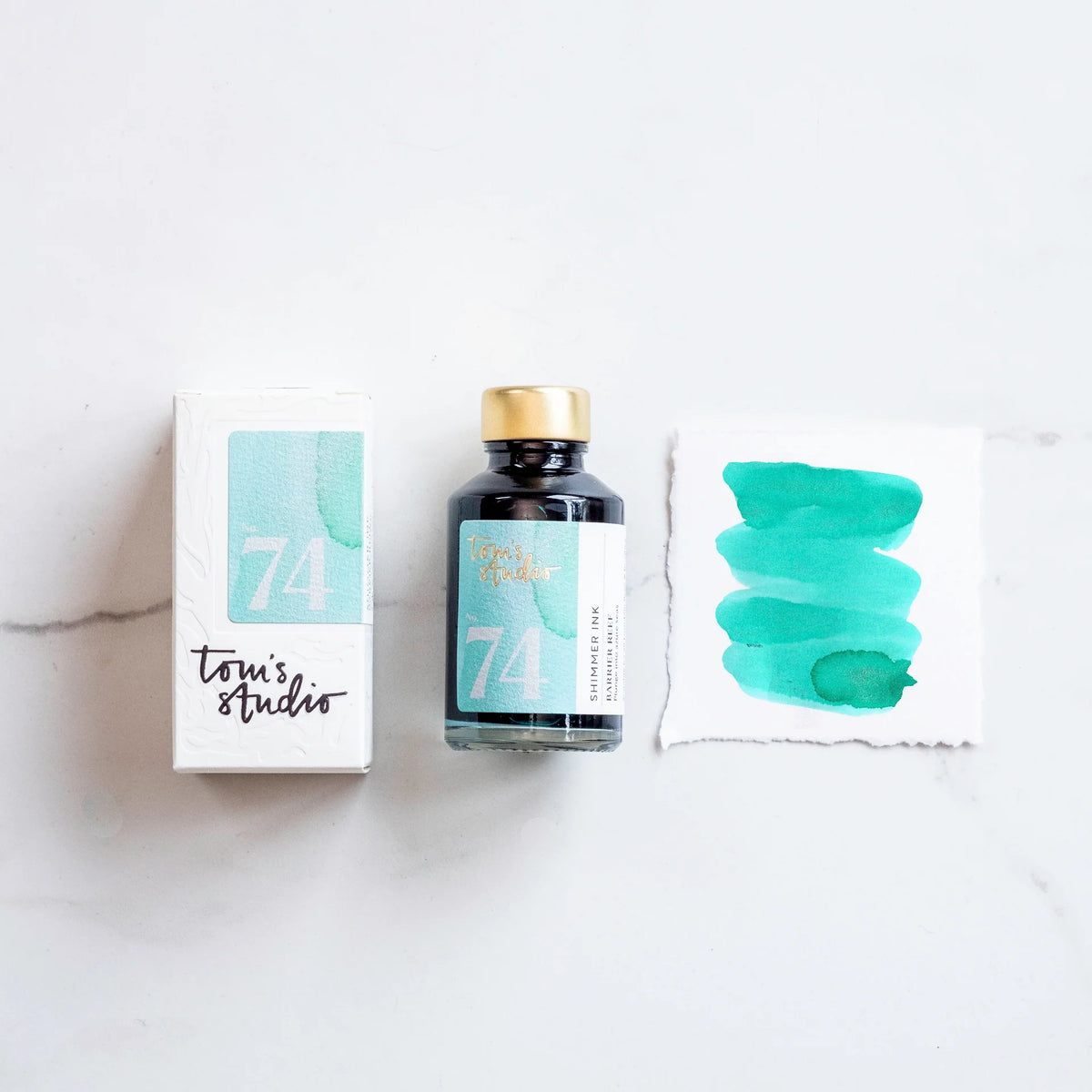 Shimmer Fountain Pen Ink - 74 Barrier Reef