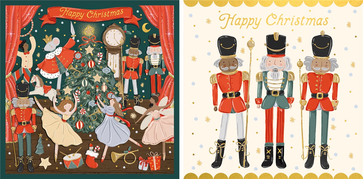 Christmas Characters Christmas Card Wallet (10 Cards) – view 3