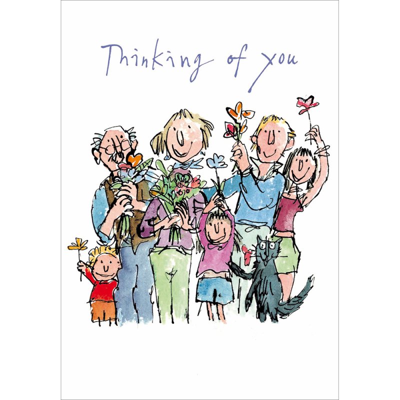 Thinking Of You Greetings Card