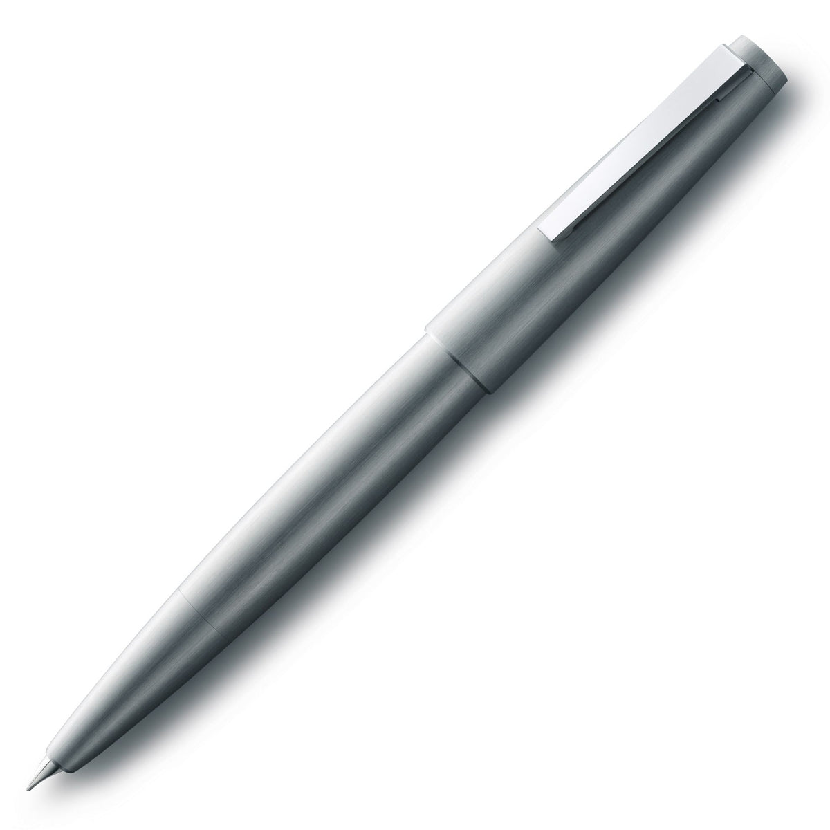 LAMY 2000 M Fountain Pen – Stainless Steel | 14 ct Gold Medium (M) Nib