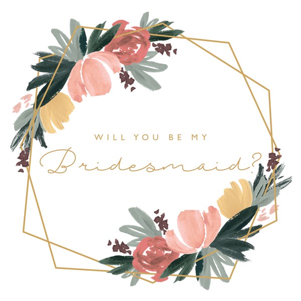 The Art File Bridesmaid Cards