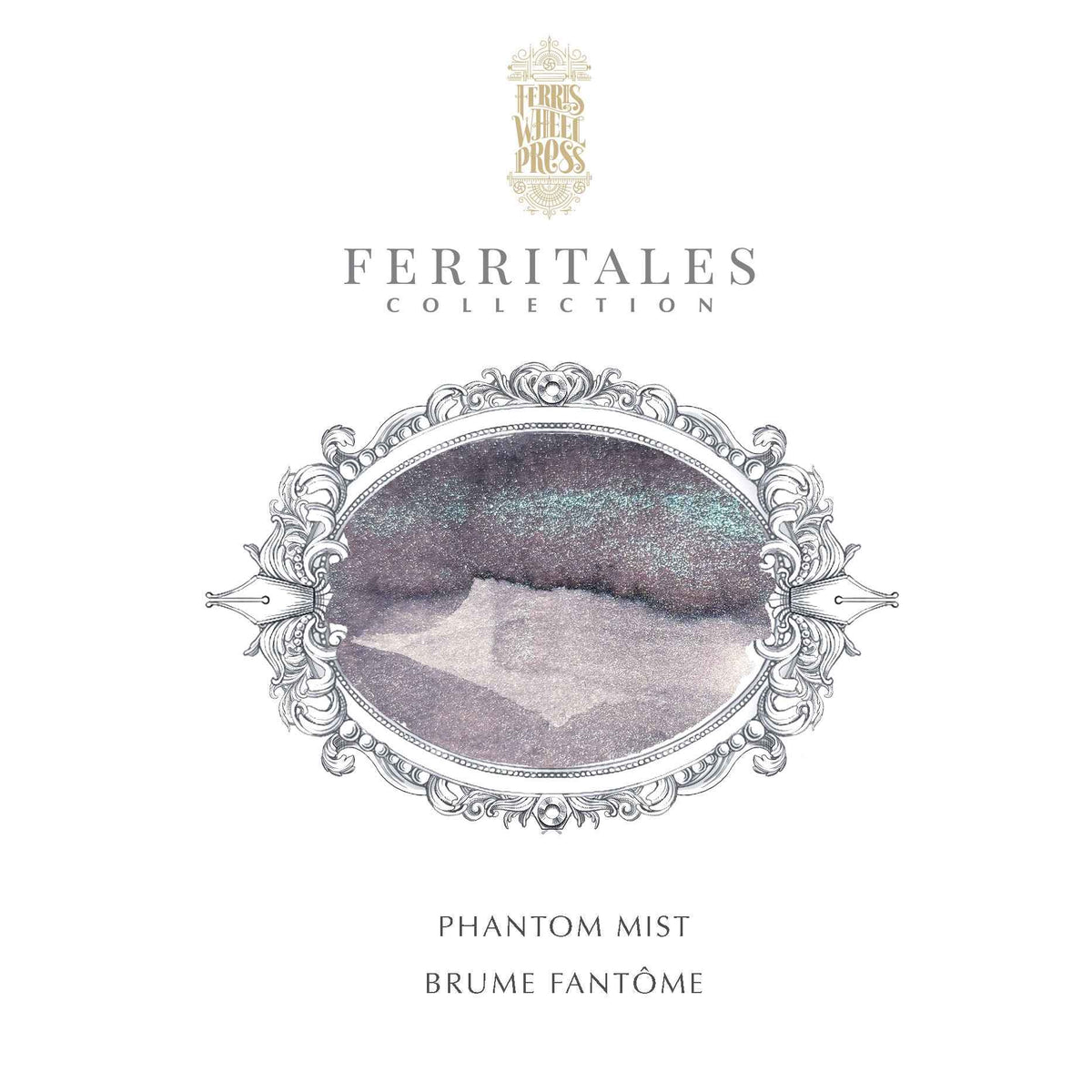 Ferris Wheel Press FerriTales Fountain Pen Ink – Phantom Mist, 20ml