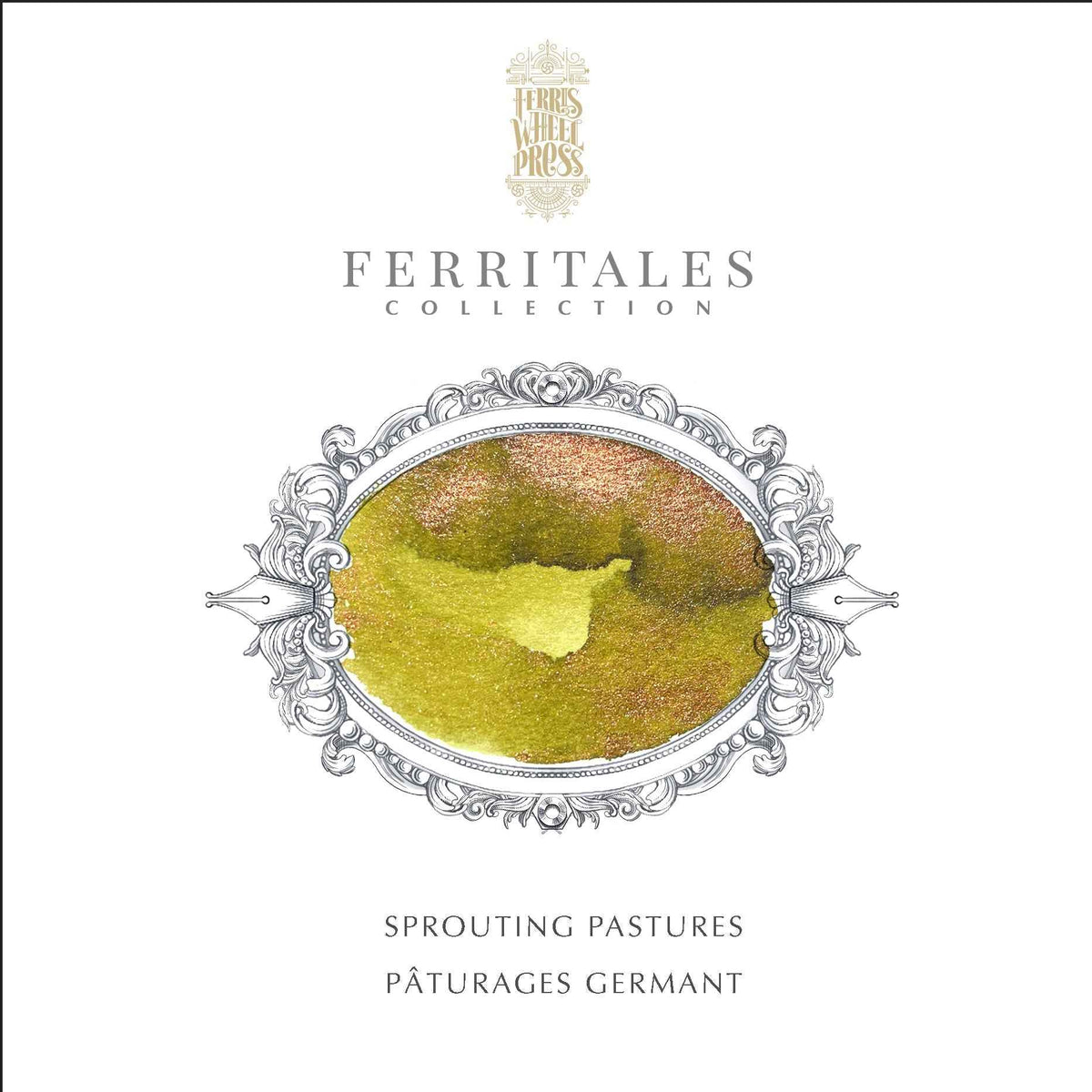 Ferris Wheel Press FerriTales Fountain Pen Ink – Sprouting Pastures, 85ml