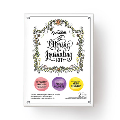 Speedball Hand-Lettering and Journaling Kit