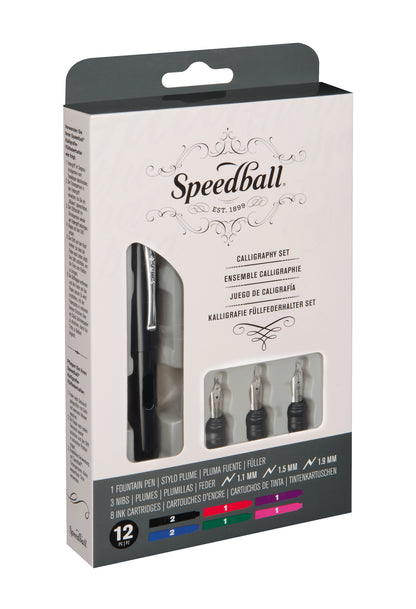 Speedball Calligraphy Fountain Pen Set