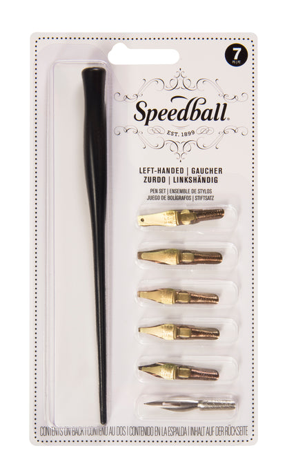 Speedball Left-Handed Pen Set