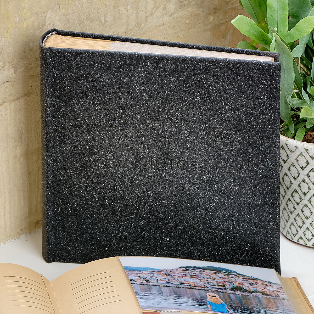 Kenro Signature memo album, charcoal