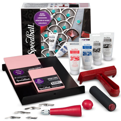 Speedball Block Printing Fabric Deluxe Kit