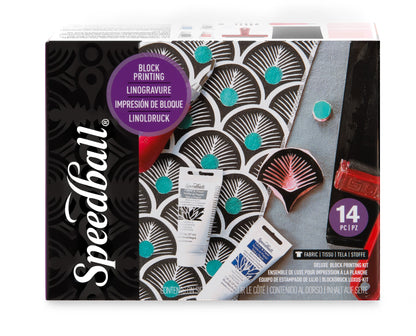 Speedball Block Printing Fabric Deluxe Kit