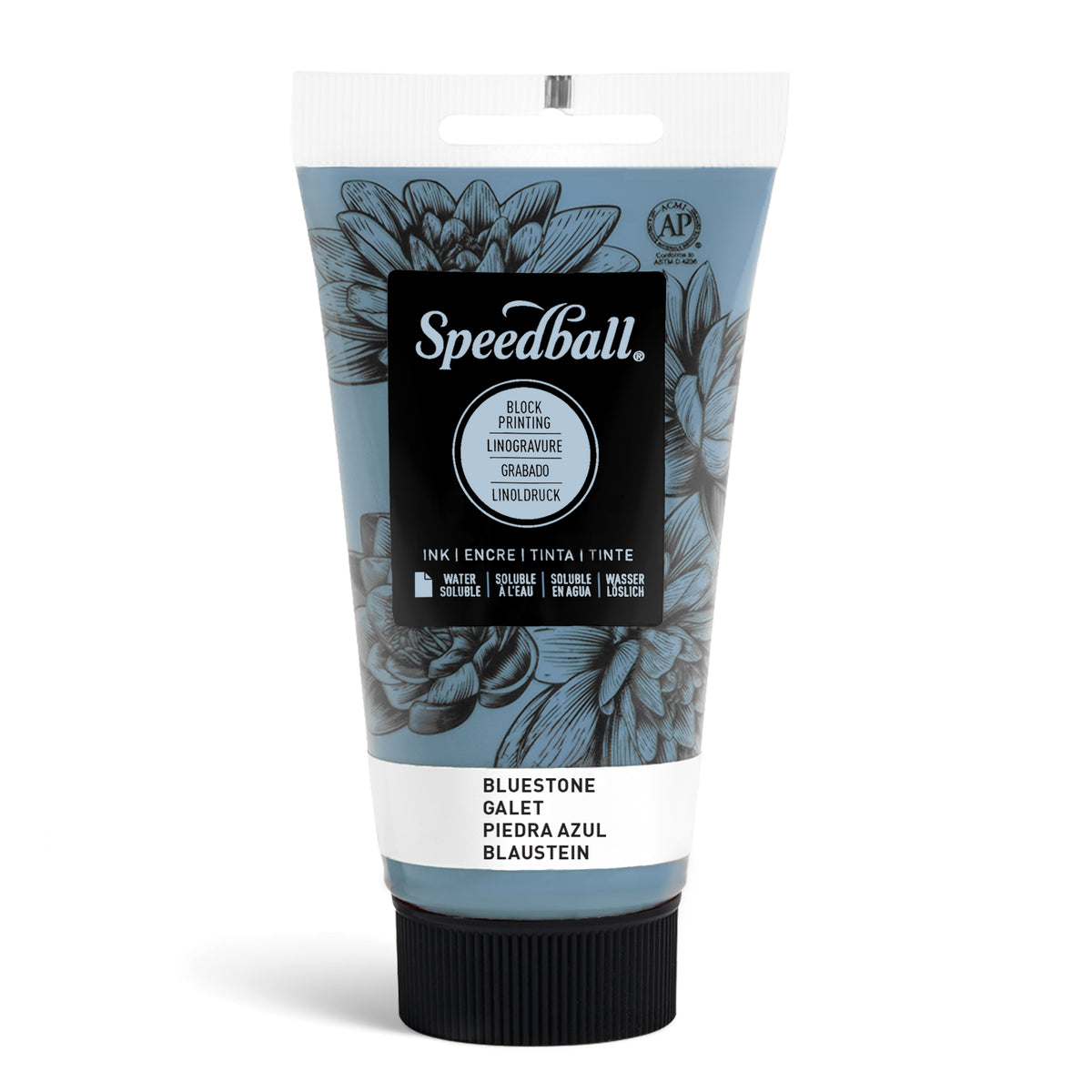 Speedball Water-Soluble Block Printing Ink 75ml – Bluestone