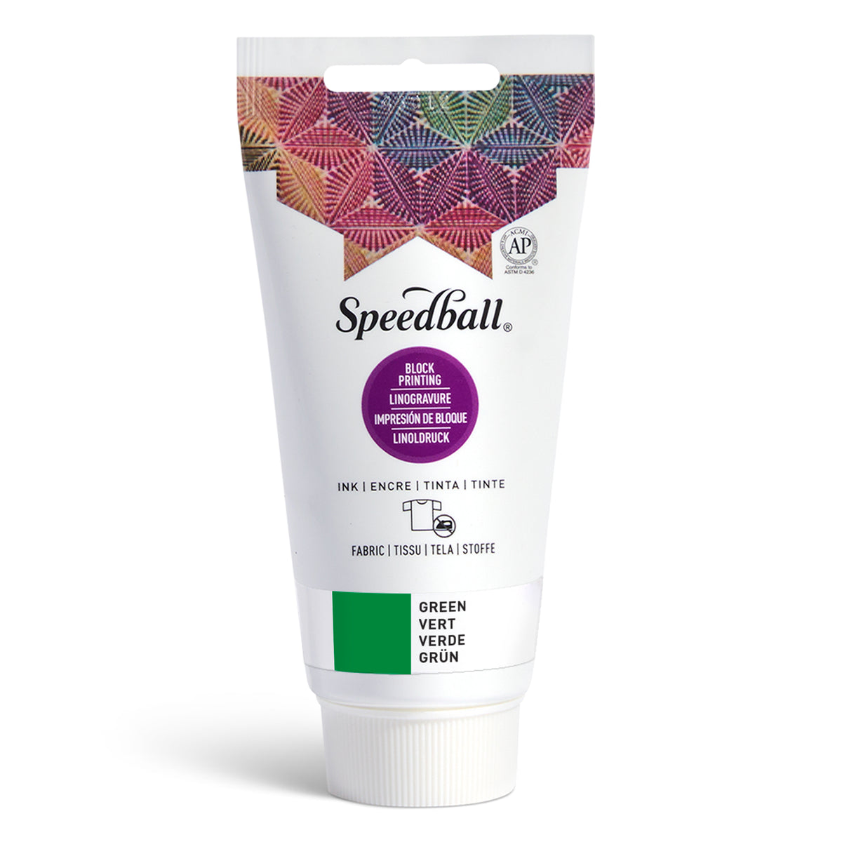 Speedball Fabric Block Printing Ink 74ml – Green