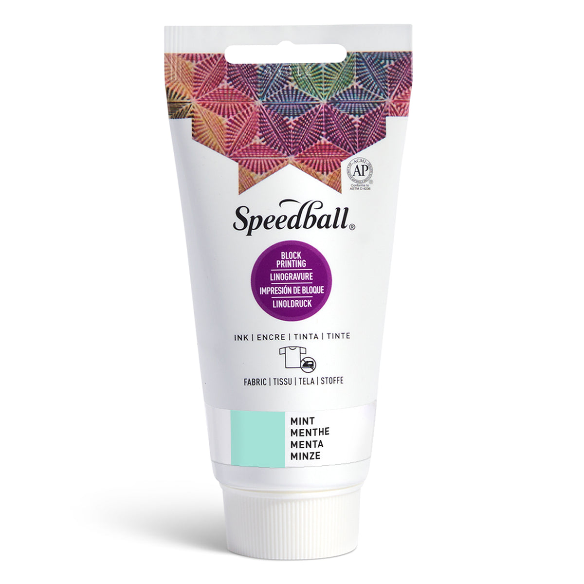 Speedball Fabric Block Printing Ink 74ml – Mint