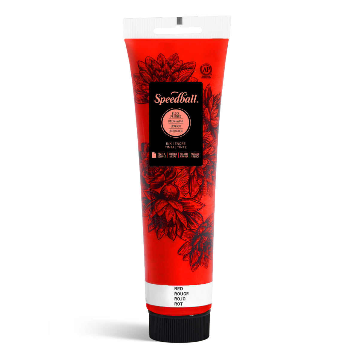 Speedball Water-Soluble Block Printing Ink 150ml – Red