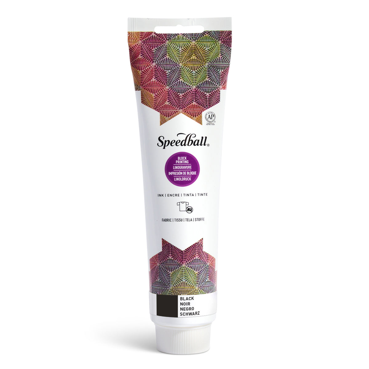 Speedball Fabric Block Printing Ink 148ml – Black