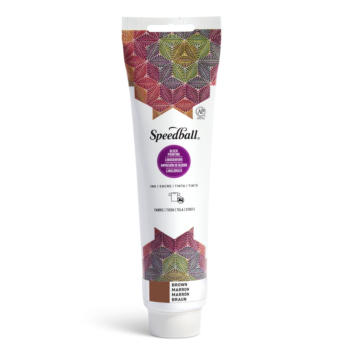 Speedball Fabric Block Printing Ink 148ml – Brown