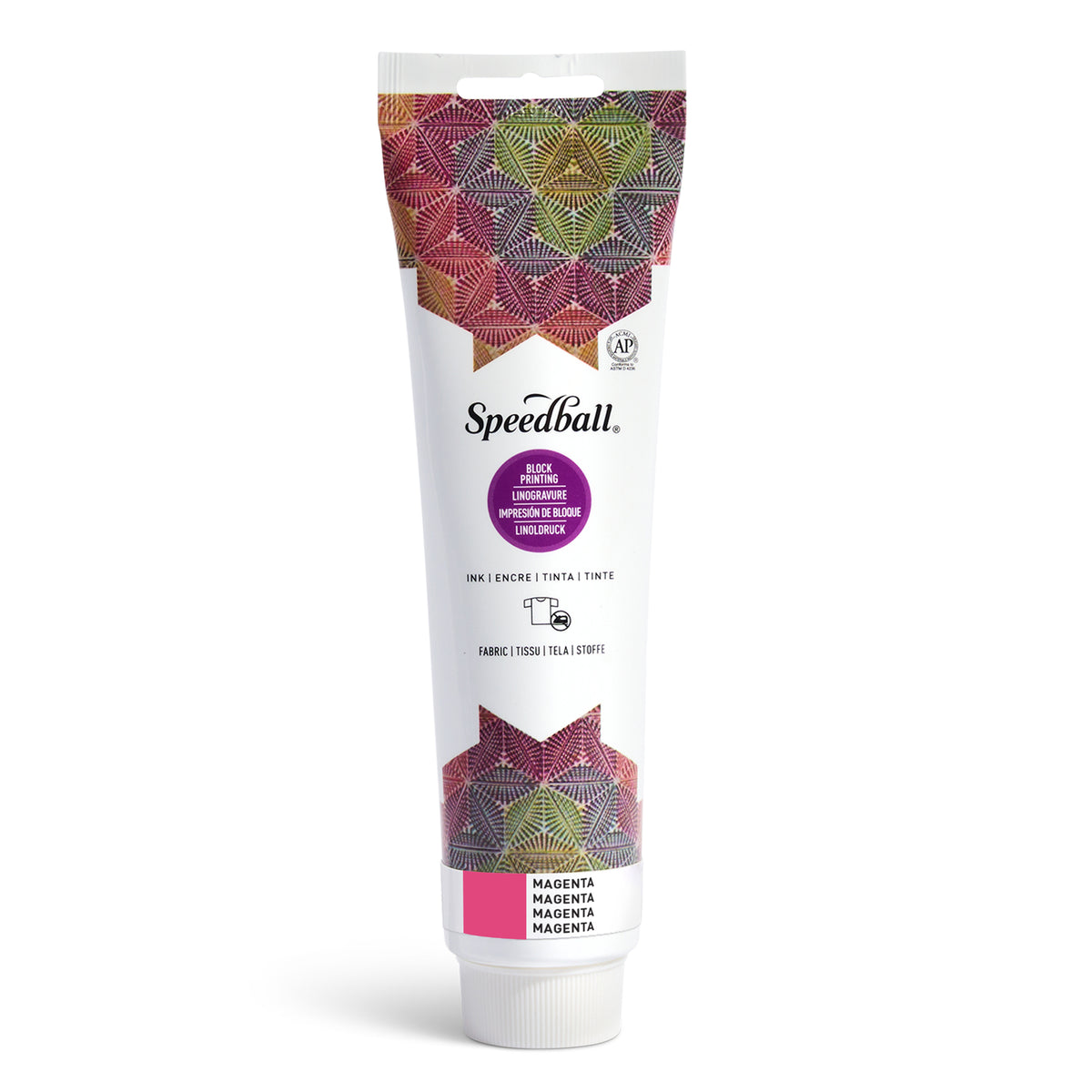 Speedball Fabric Block Printing Ink 148ml – Magenta