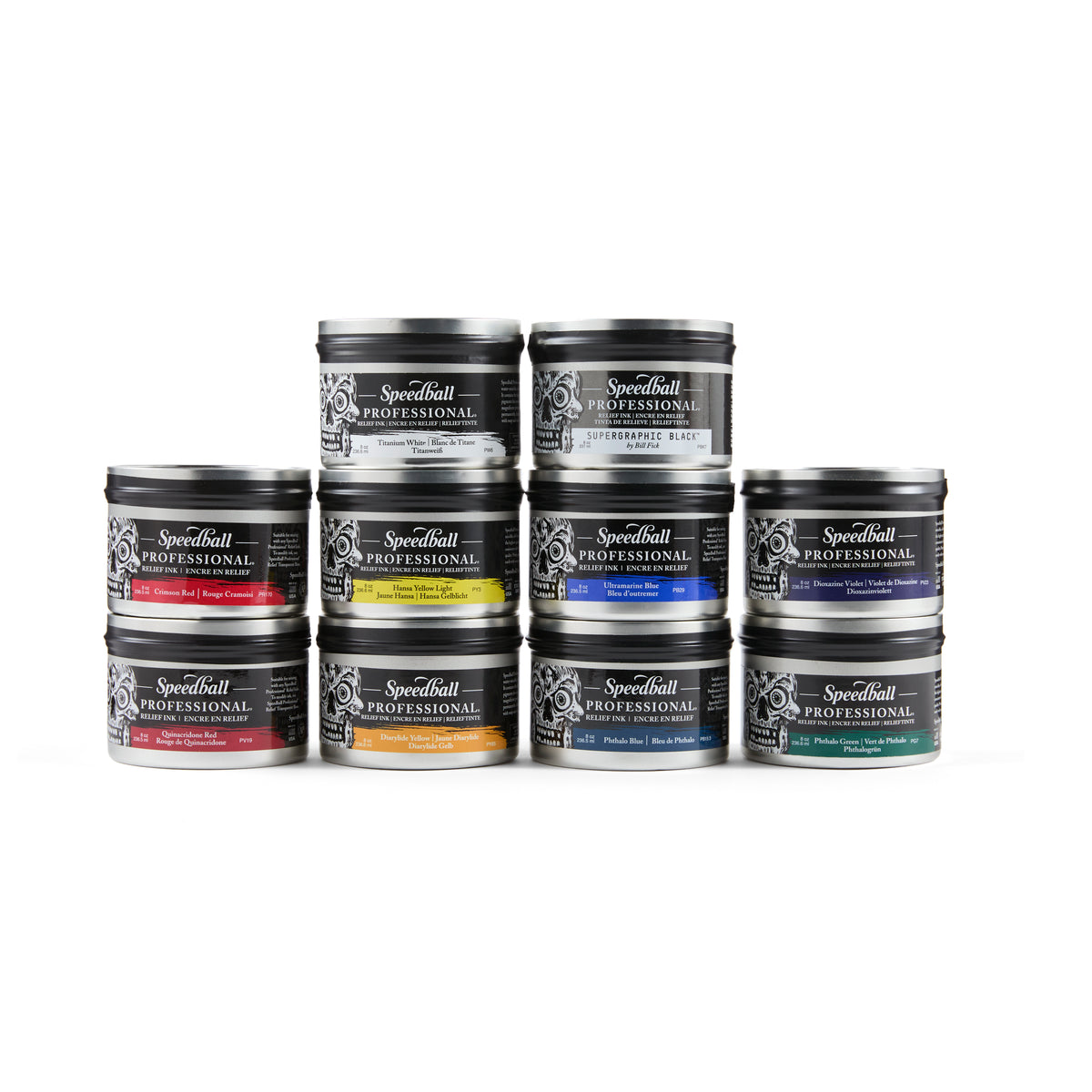 Speedball Professional Relief Ink 236ml – Ultramarine Blue