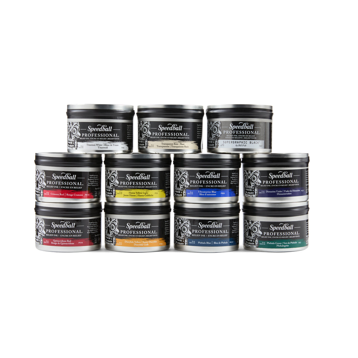 Speedball Professional Relief Ink 236ml – Ultramarine Blue
