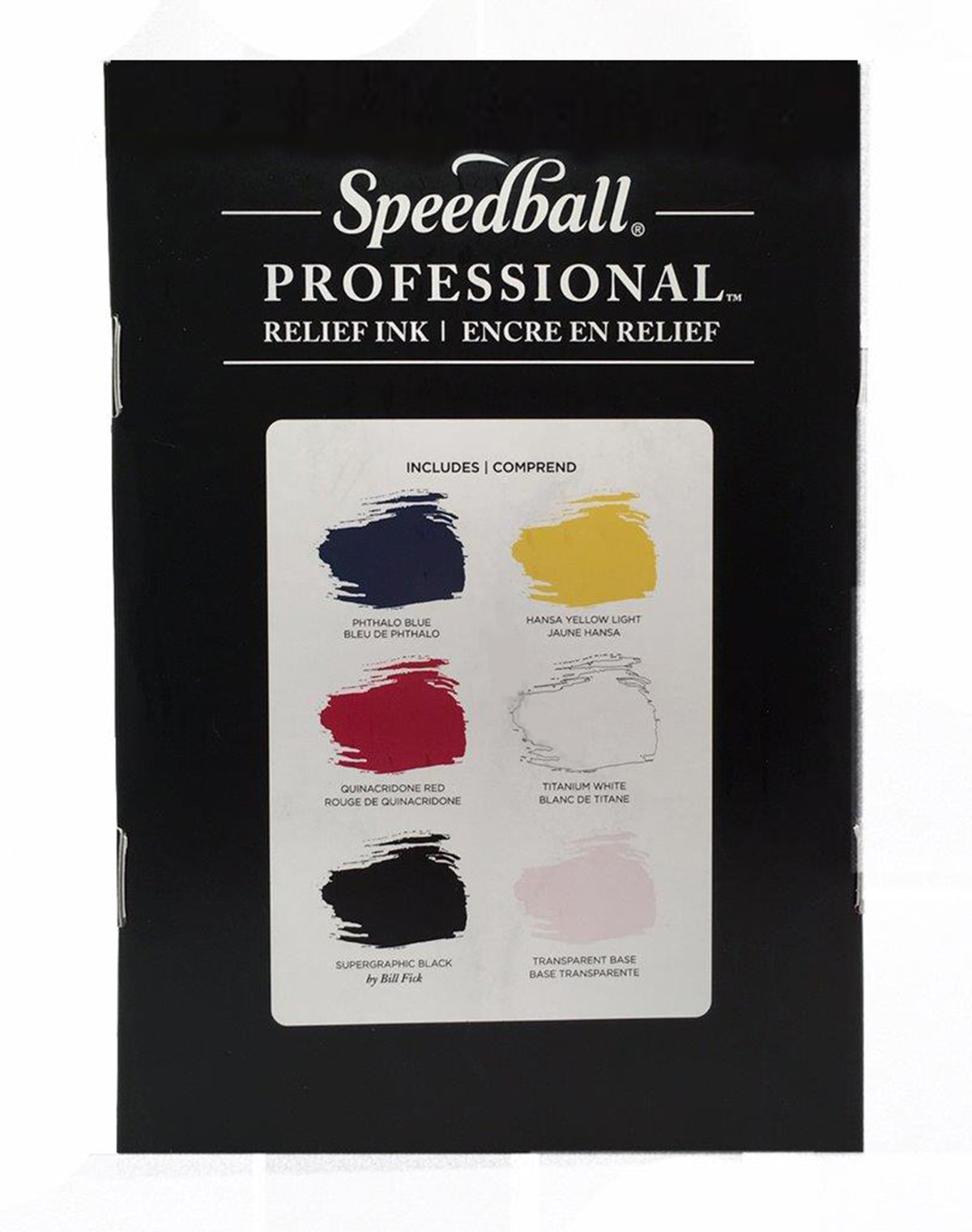 Speedball Professional Relief Ink 6 Colour Set