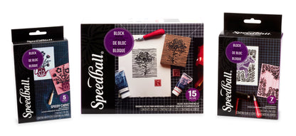 Speedball Super Value Water-Soluble Block Printing Starter Kit