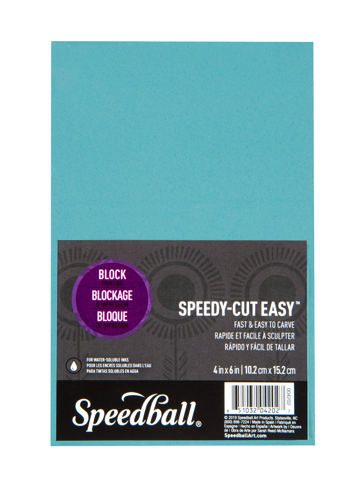 Speedball Speedy-Cut Easy Block 4 x 5.5in (10.2 x 14cm)
