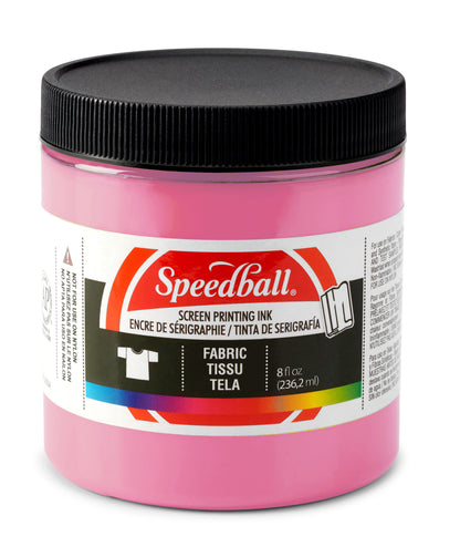 Speedball Fabric Screen Printing Ink 236ml – Cotton Candy Pink