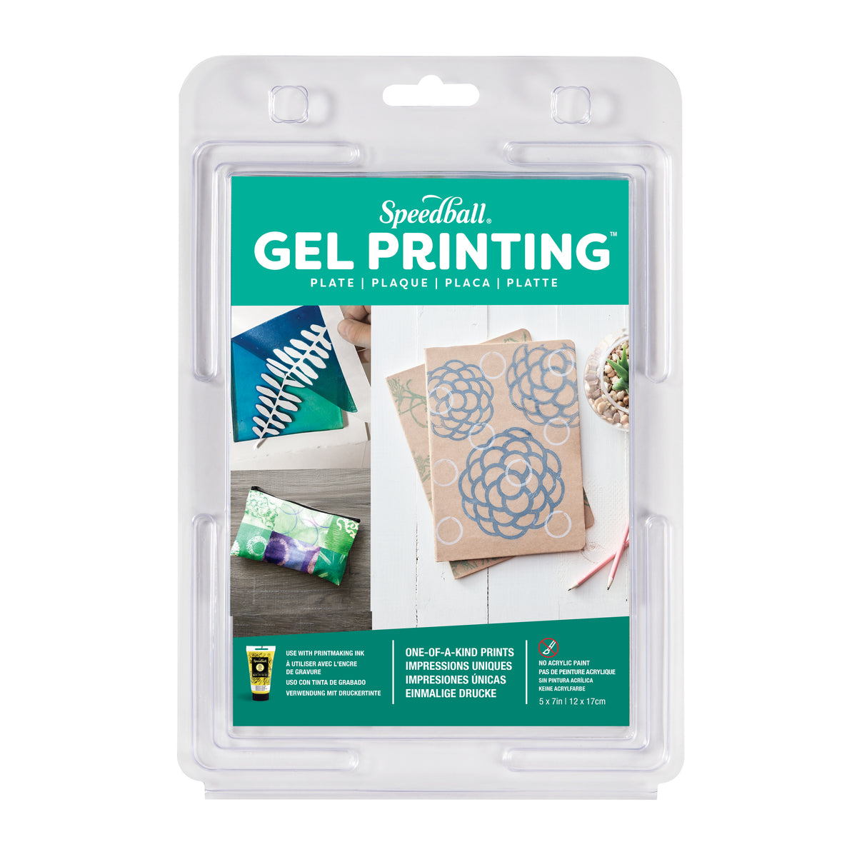 Speedball Gel Printing Plate 5 x 7in (12.7 x 17.8cm)