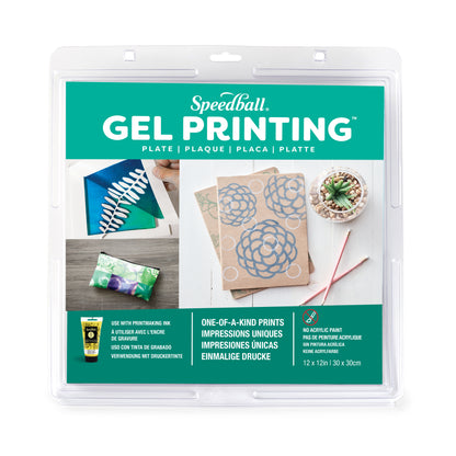 Speedball Gel Printing Plate 12 x 12in (30.5 x 30.5cm)