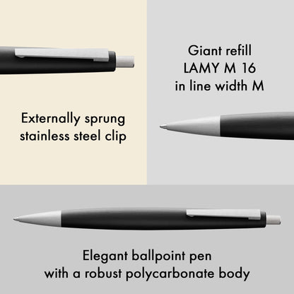 LAMY 2000 Ballpoint Pen – Black